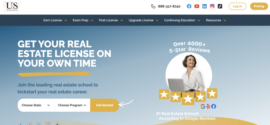 US Realty Training real estate course