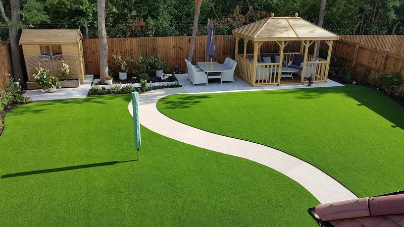 Artificial lawns