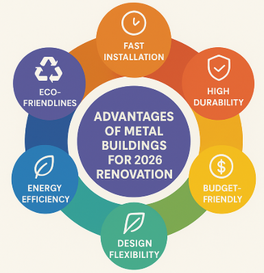 advantages of metal buildings for renovation