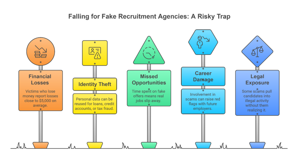 What Are the Risks of Falling for a Fake Recruitment Agency