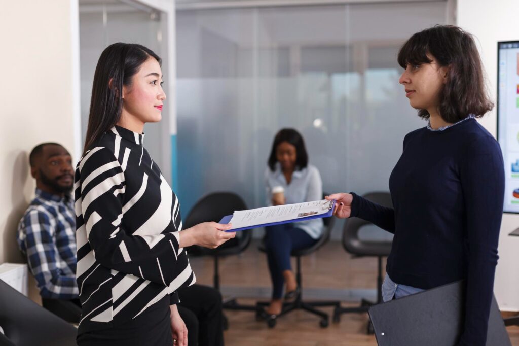 Run a structured interview process